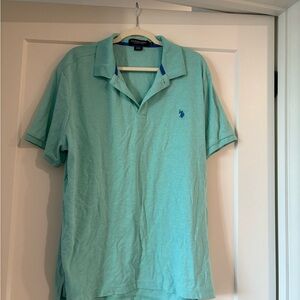 U.S. Polo Assn. Men's Light Blue Polo Shirt